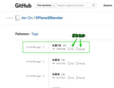 Releases · der-On_XPlane2Blender · GitHub