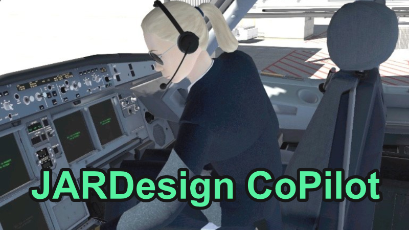 Windows 11 の JARDesign CoPilot（B737-800X）の設定